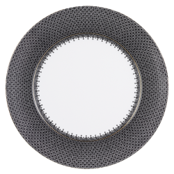 MTHDH Lace Black Service Plate